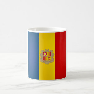 Caneca De Café Bandeira Legal Andorra Café Mug