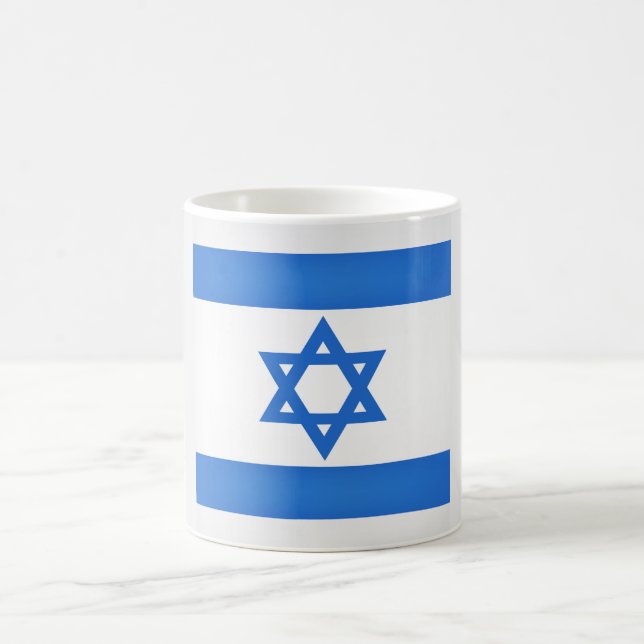 Caneca De Café Bandeira Legal de Israel (Centro)