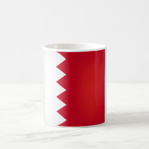 Caneca De Café Bandeira Legal do Bahrein
