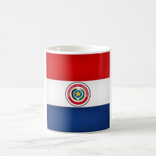 Caneca De Café Bandeira Legal do Paraguai