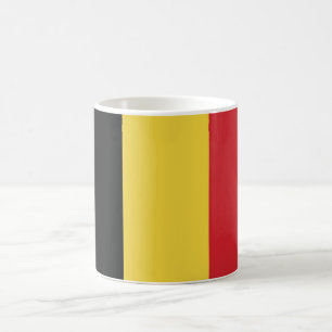 Caneca De Café Bandeira lisa de Bélgica
