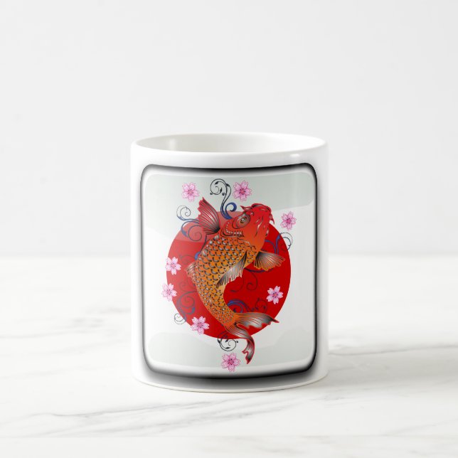 Caneca De Café Bandeira lustrosa japonesa (Centro)