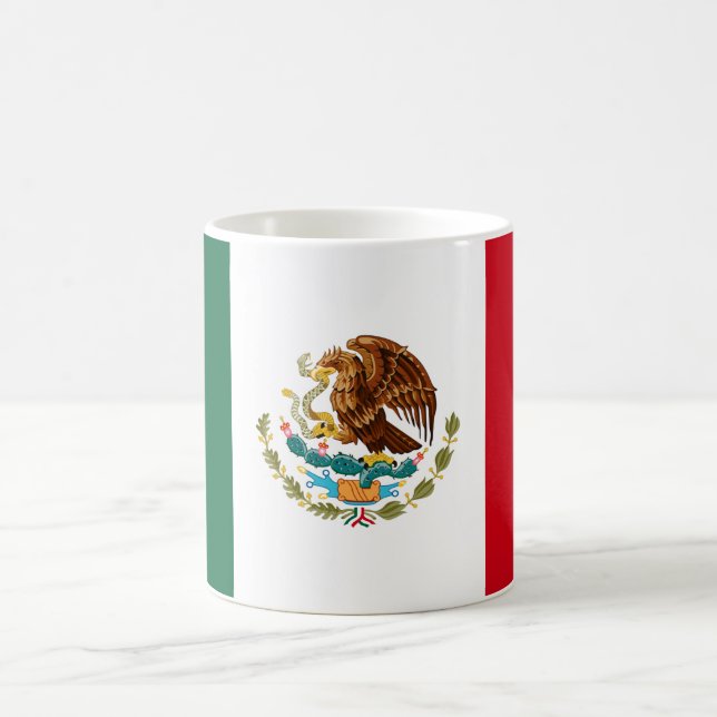 Caneca De Café Bandeira mexicana (Centro)