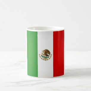 Caneca De Café Bandeira Mexicana Legal