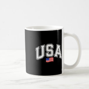 Caneca De Café Bandeira Nacional Americana Patriótica 4º De Julho