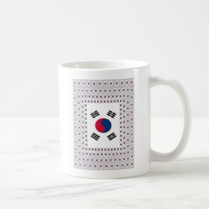 Caneca De Café Bandeira Nacional da Coreia do Sul: Orgulho do Tae