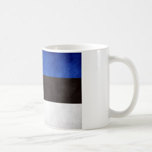 Caneca De Café Bandeira Nacional da Estônia