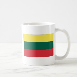 Caneca De Café Bandeira Nacional da Lituânia