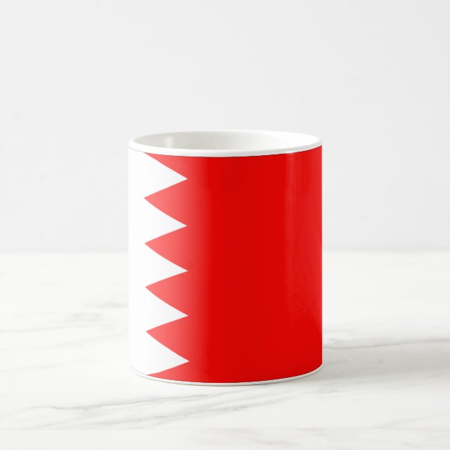 Caneca De Café Bandeira Nacional do Bahrein (Centro)