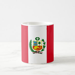 Caneca De Café Bandeira Nacional do Peru