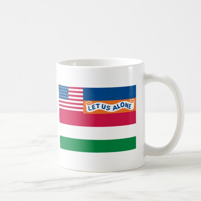 Caneca De Café Bandeira não oficial de Florida (1845) (Direita)