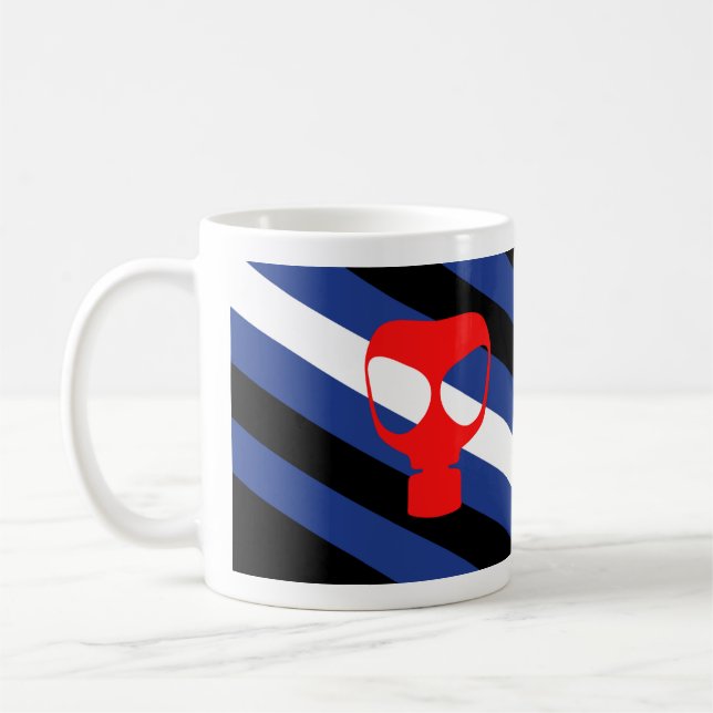 Caneca De Café Bandeira Orgulho Máscara (Esquerda)