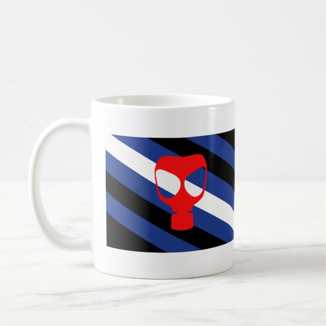 Caneca De Café Bandeira Orgulho Máscara (Esquerda)