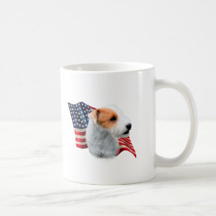 Caneca De Café Bandeira Parson Russell Terrier (quebrada)