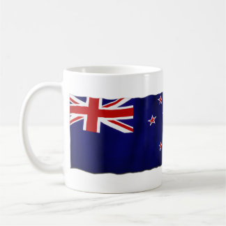 Caneca De Café Bandeira Patriótica da Nova Zelândia para Kiwis
