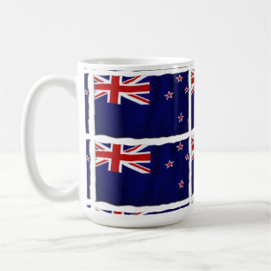 Caneca De Café Bandeira Patriótica NZ da Nova Zelândia para Kiwis