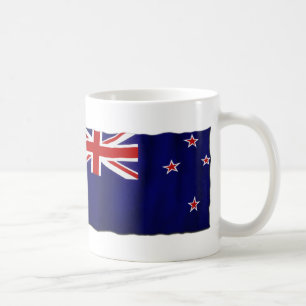 Caneca De Café Bandeira Patriótica NZ da Nova Zelândia para Kiwis