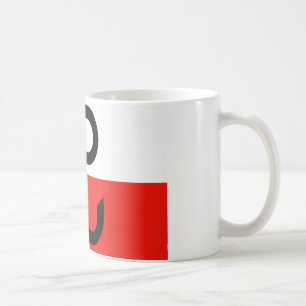 Caneca De Café Bandeira polonesa da resistência