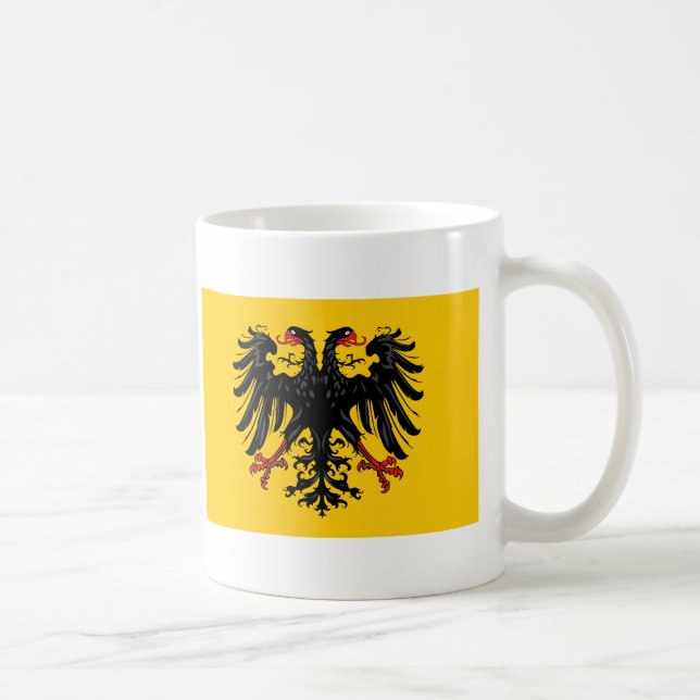 Caneca De Café Bandeira santamente do império romano (Direita)