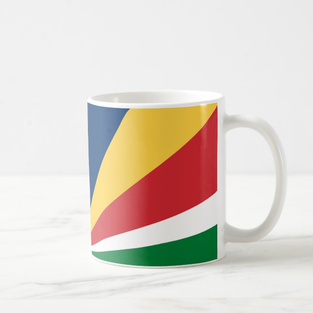 Caneca De Café Bandeira Seichelenses Coffee Mug (Direita)