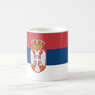 Caneca De Café Bandeira (sérvio) de Serbia