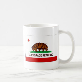 Caneca De Café Bandeira Tardigrade da república