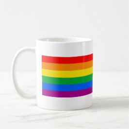 Caneca De Café Bandeira Tradicional do Orgulho Gay