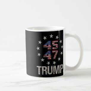 Caneca De Café Bandeira Trump 2024 (em Byck) Leve a América Ck Tr