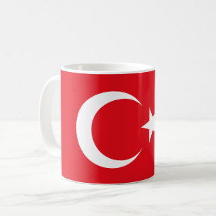 Caneca De Café Bandeira Turquia (Turca)