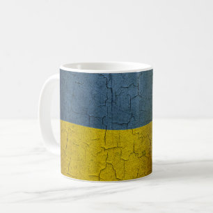 Caneca De Café Bandeira ucraniana