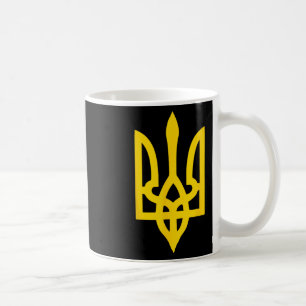 Caneca De Café Bandeira ucraniana Brasão Símbolo Logotipo Ucrânia