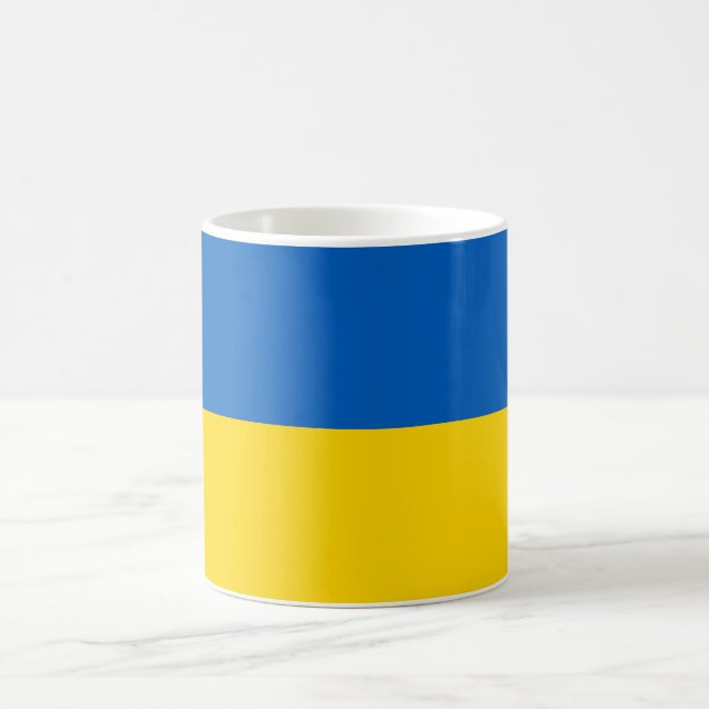 Caneca De Café Bandeira Ucraniana (Ucrânia) (Centro)