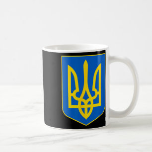 Caneca De Café Bandeira ucraniana vintage bandeira da Ucrânia 2