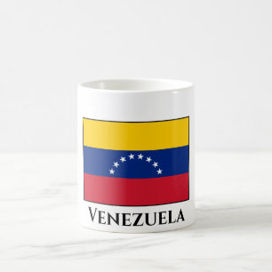Caneca De Café Bandeira Venezuela (venezuelana)