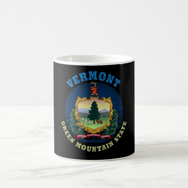 CANECA DE CAFÉ BANDEIRA VERMONT GREEN MONTAIN (Centro)