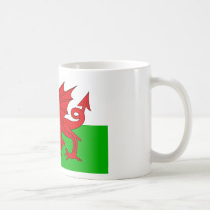 Caneca De Café Bandeira Welsh / Wales - Imagem de Alta Qualidade 