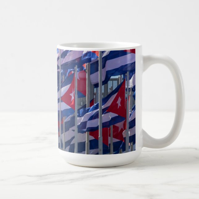 Caneca De Café Bandeiras cubanas, Havana, Cuba (Direita)