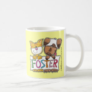 Caneca De Café Bandeja FOSTER de Suspensão de Cachorro e Gato