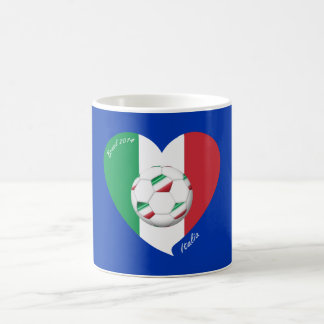 Caneca De Café Bandera de ITALIA FÚTBOL y equipos nacionales 2014
