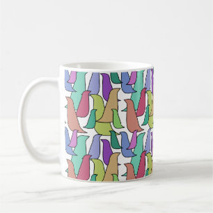 Caneca De Café Bando de Aves
