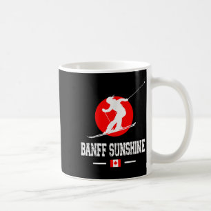 Caneca De Café Banff Sunshine Canadá Resort de Esqui Montanhas Ro