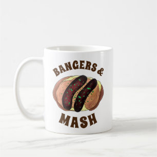Caneca De Café Banguecoque e Mash UK Comidas