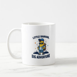 Caneca De Café BANITOO Pequena Banana Grande Aventura Banana Fofa