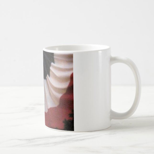 Caneca De Café Banner Patriótico (Direita)