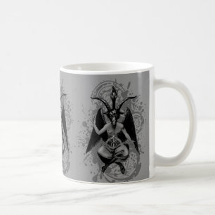 Caneca De Café Baphomet: deus horned das bruxas e da feitiçaria,