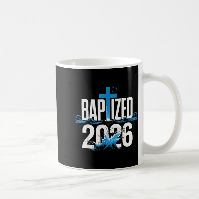 Caneca De Café Baptized 2026  (Direita)