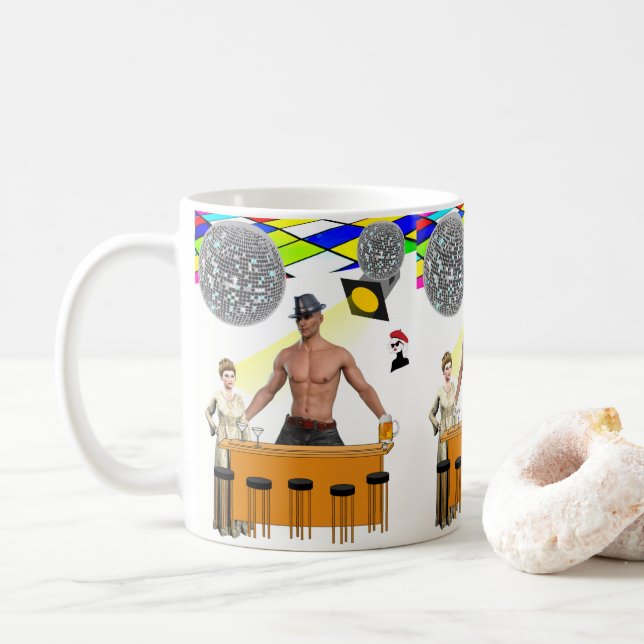 Caneca De Café Bar (Com Donut)