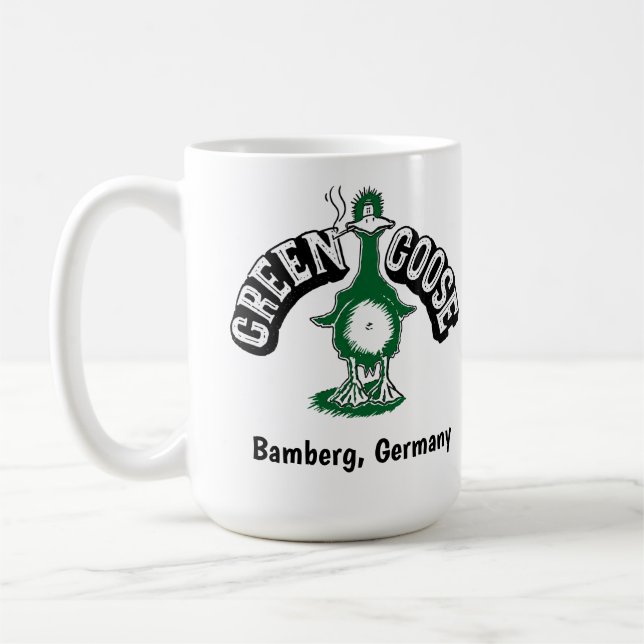 Caneca De Café Bar Green Goose (Esquerda)