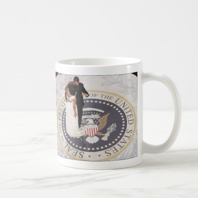 Caneca De Café Barack e Michelle Obama (Direita)