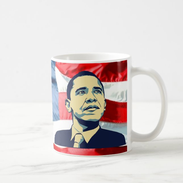 Caneca De Café Barack Obama (Direita)